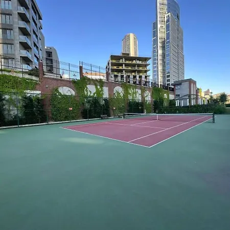 Апартаменты Luxury With Gym Pool High Floor Стамбул